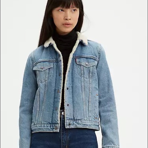 Levi’s Original Sherpa Trucker Jacket - Picture 1 of 6